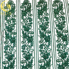 Kundengebundener Emerald Green Embroidery Lace Fabric bördelte paillettenbesetzte Dekoration