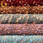 Empfindliches paillettenbesetztes Spitze-Gewebe Mehrfarben-Mesh Beaded Floral Embroidery Lace